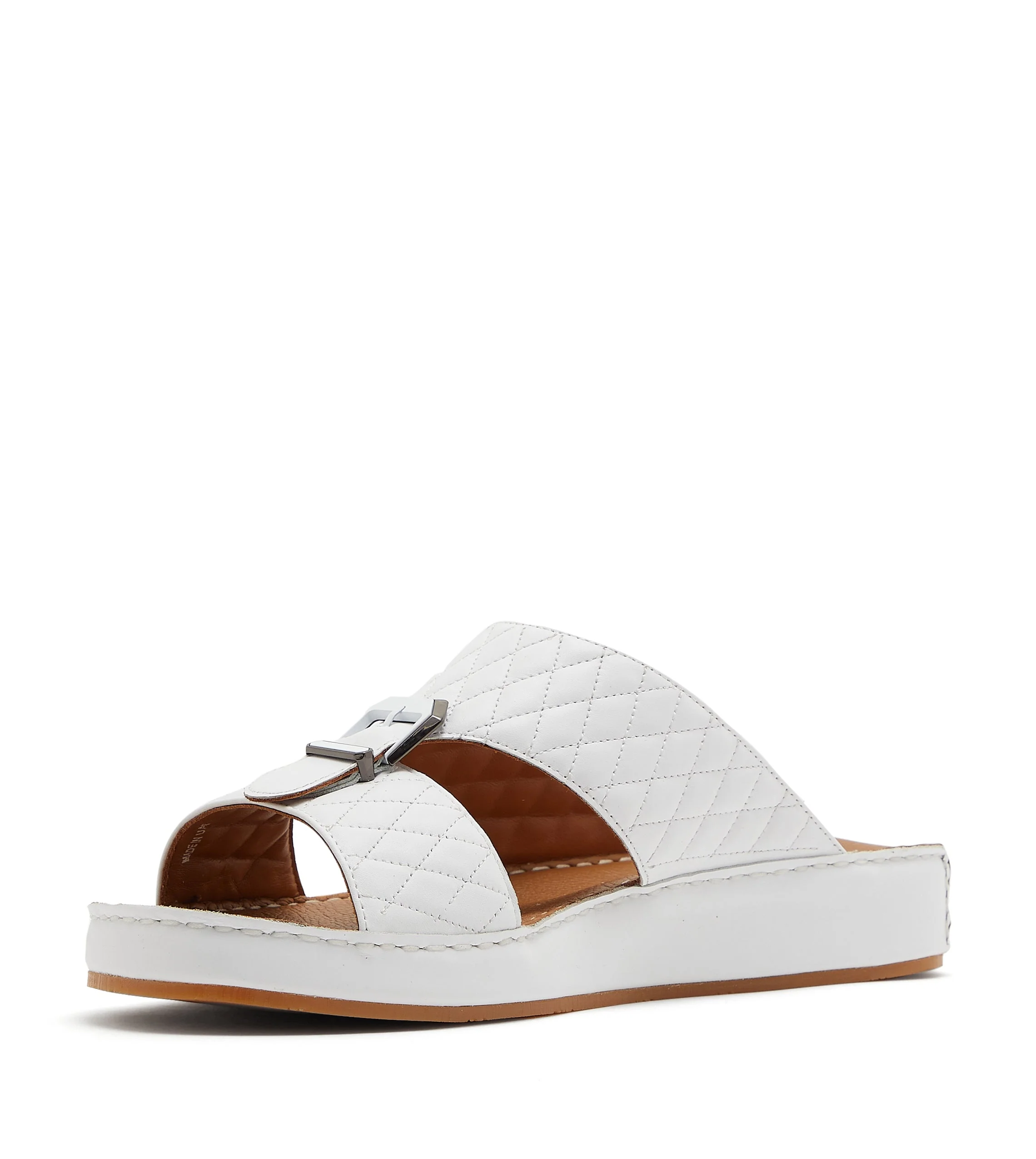 Nomade Men's White Arabic Sandals - Image 3