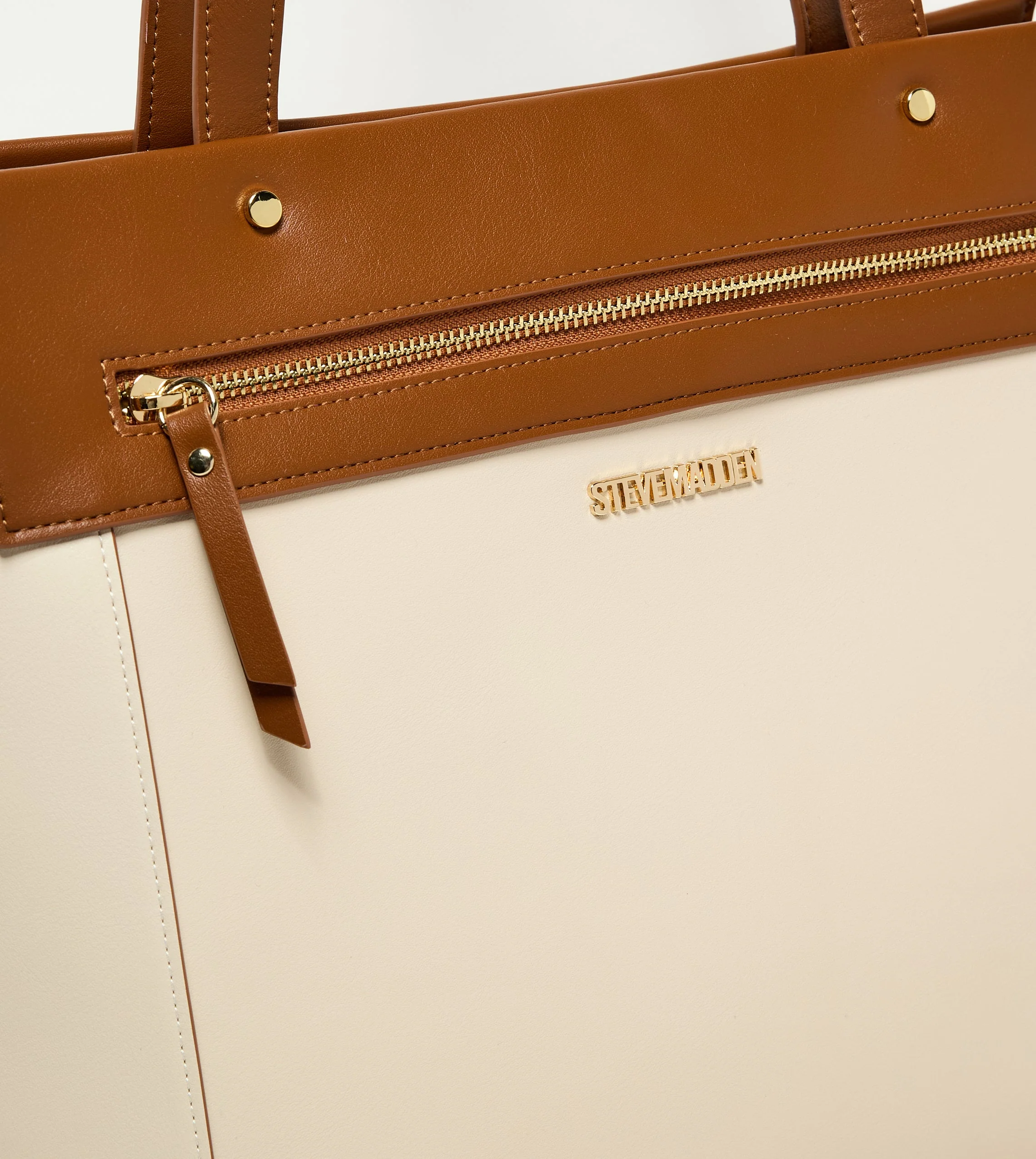 Minimalist Women's Brown Tote Bag - Image 4
