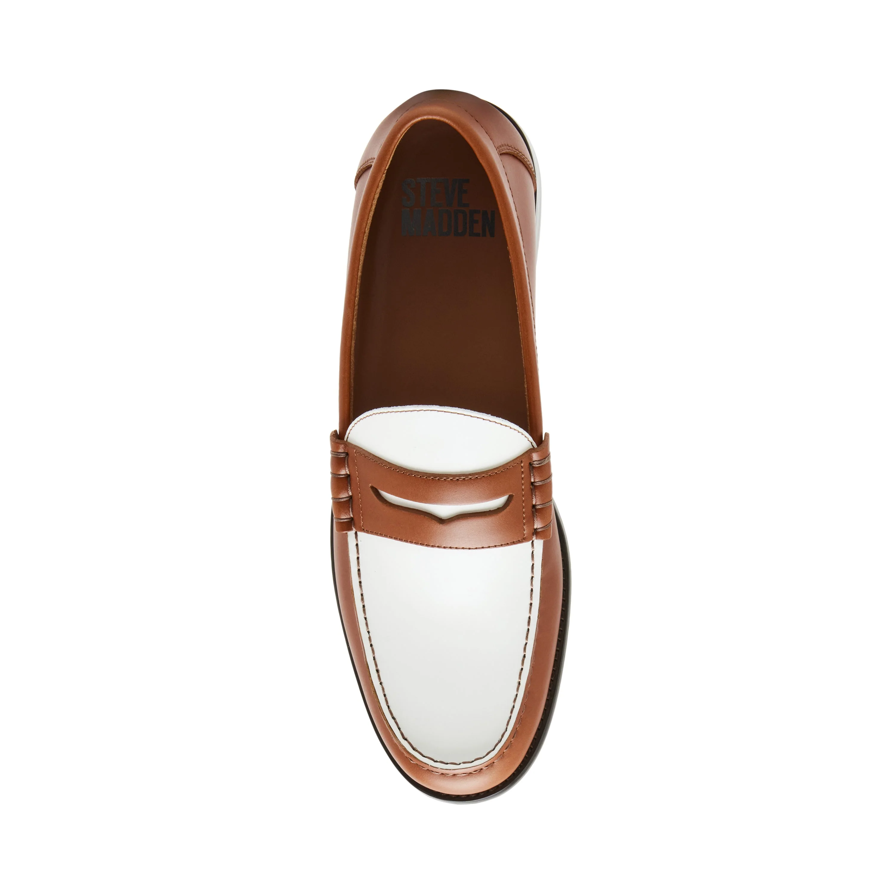 Abbell Men's Tan Multicolor Loafers - Image 5