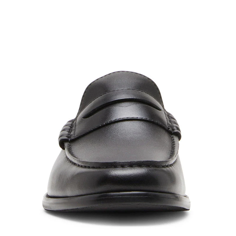 Abbott Men's Black Loafers - Image 3