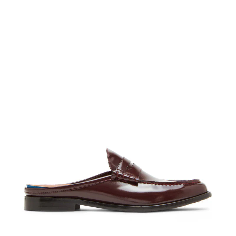 Abbott Men's Burgandy Loafers - Image 2