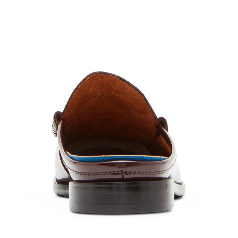 Abbott Men's Burgandy Loafers - Image 4