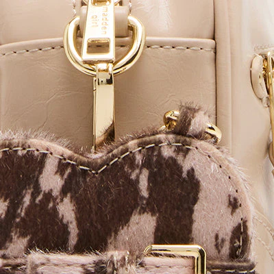 Ajanat Taupe Women's Crossbody Bag - Image 4