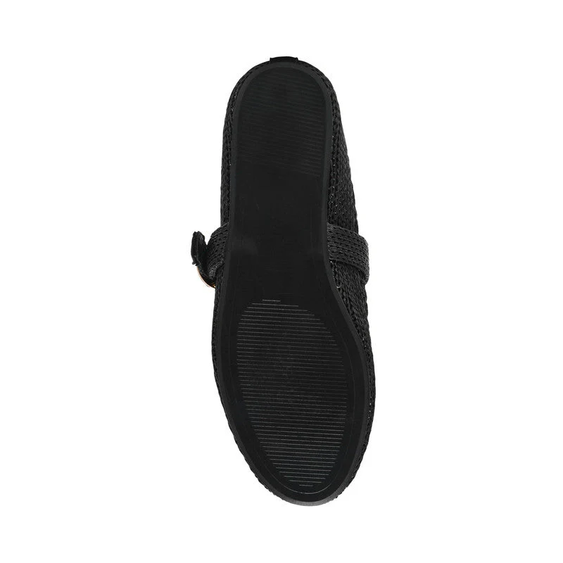 Alara Black Women's Ballerinas - Image 3