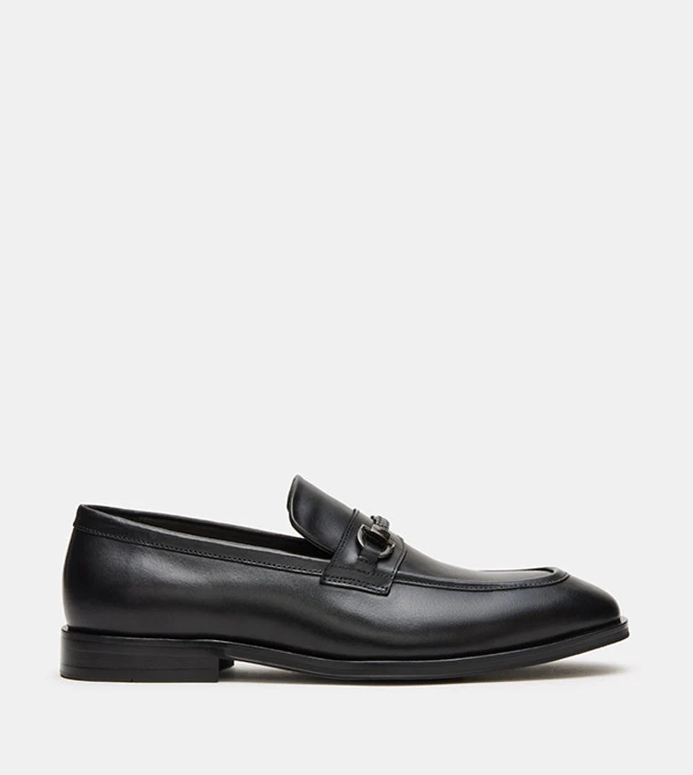 Albert Men's Black Loafers & Mocassins