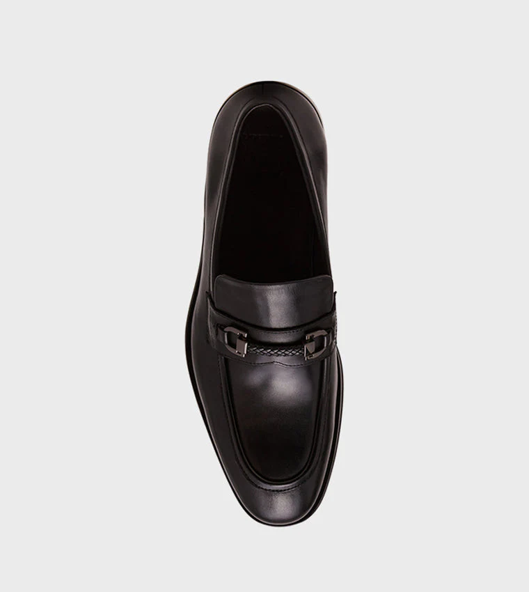 Albert Men's Black Loafers & Mocassins - Image 4