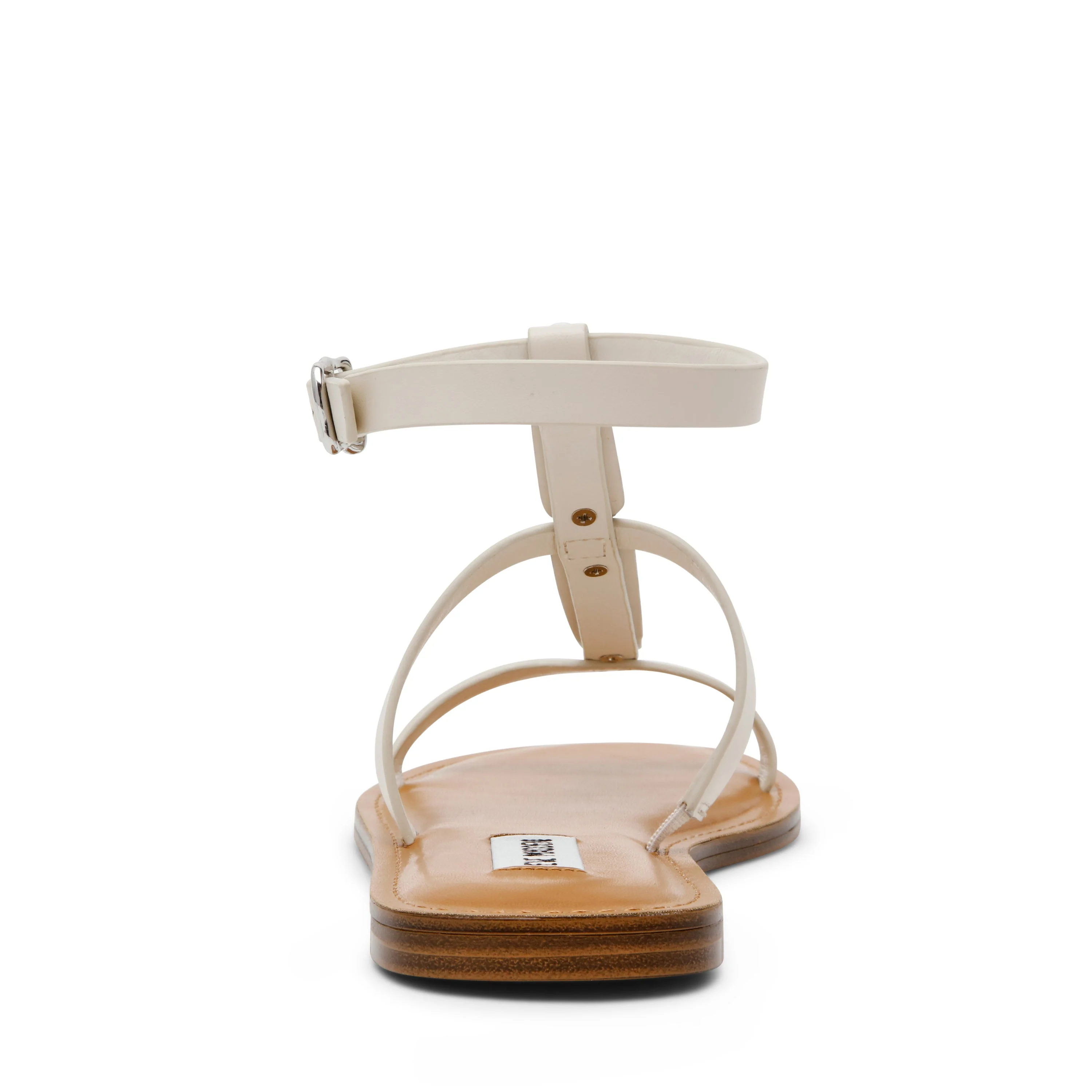 Alma Women's Bone Leather Flat Sandals - Image 5