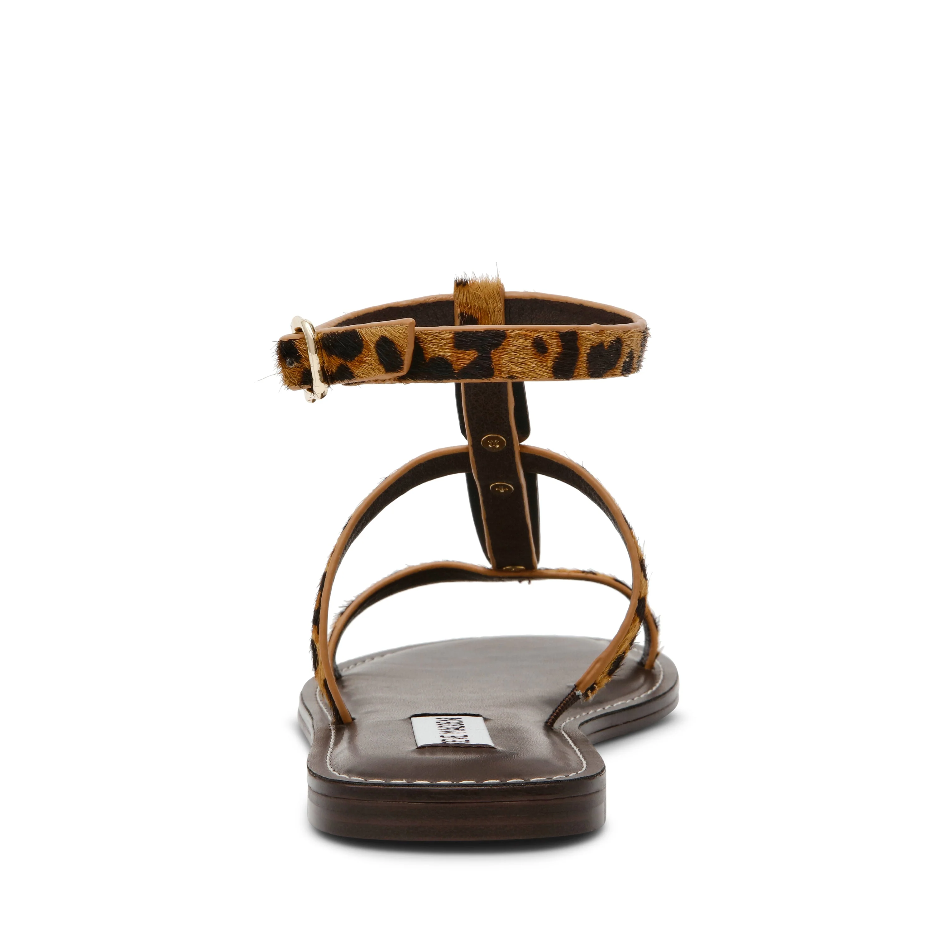 Alma-L Women's Leopard Flat Sandals - Image 5