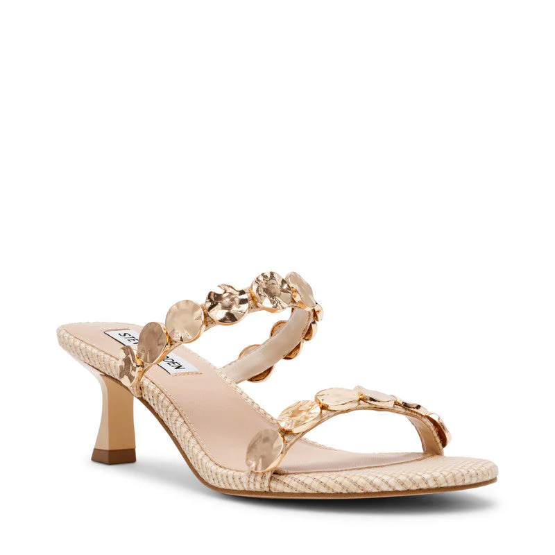 Annika Light Brown Women's Mid-Casual Sandals