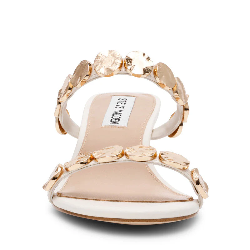 Annika Light Yellow Women's Mid-Casual Sandals - Image 4