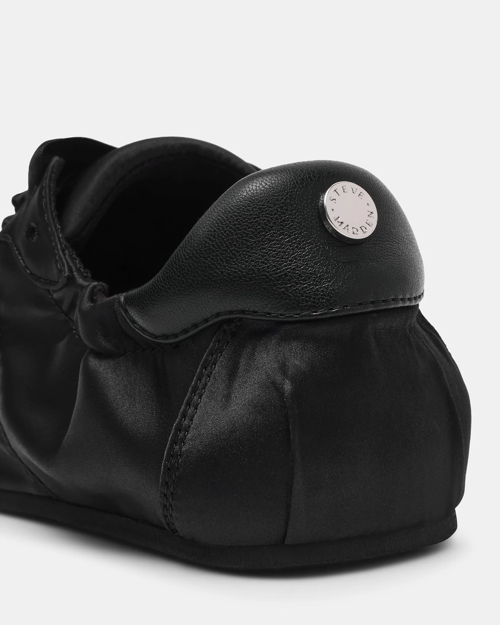 Artiste Women's Black Satin Sneakers - Image 3