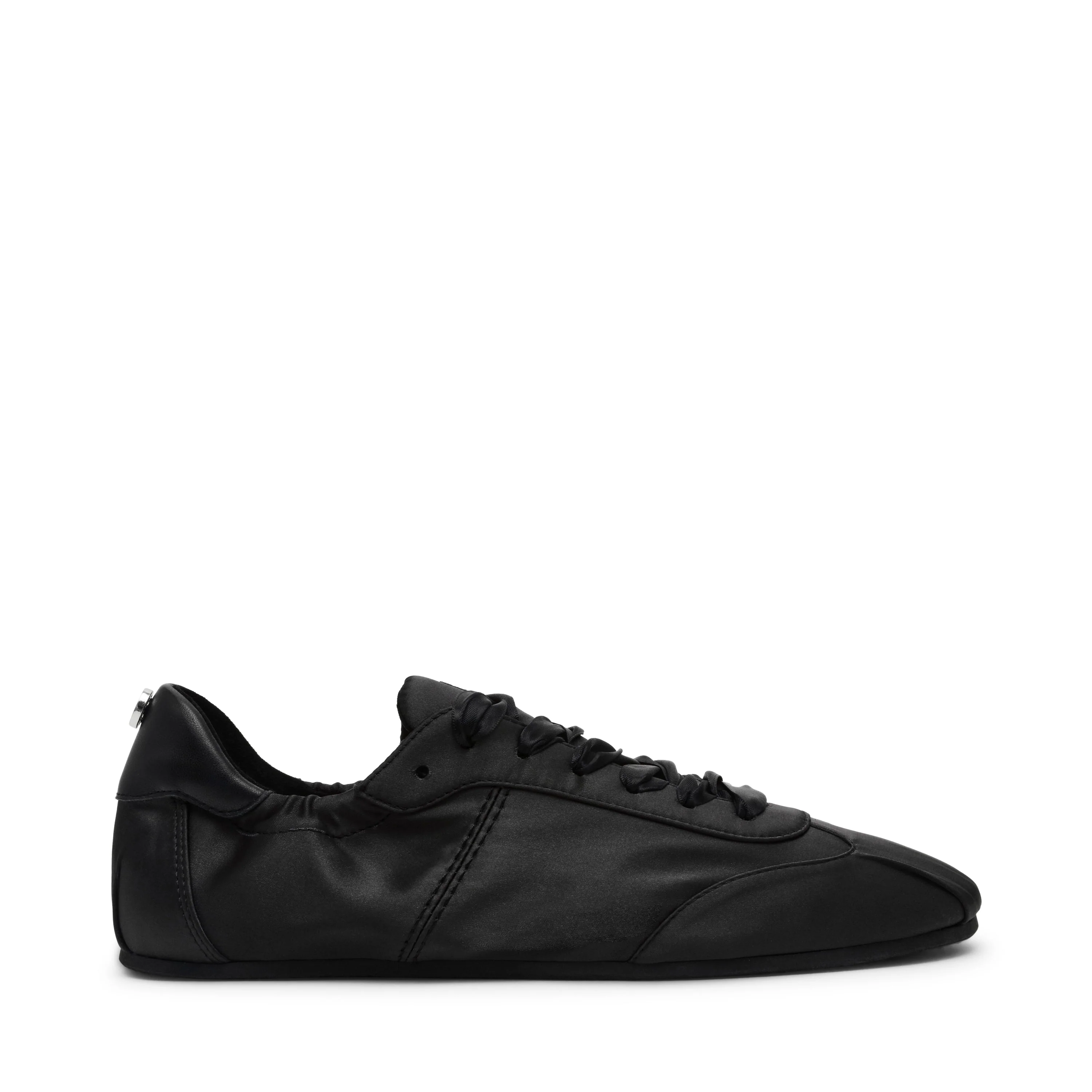 Artiste Women's Black Satin Sneakers - Image 7