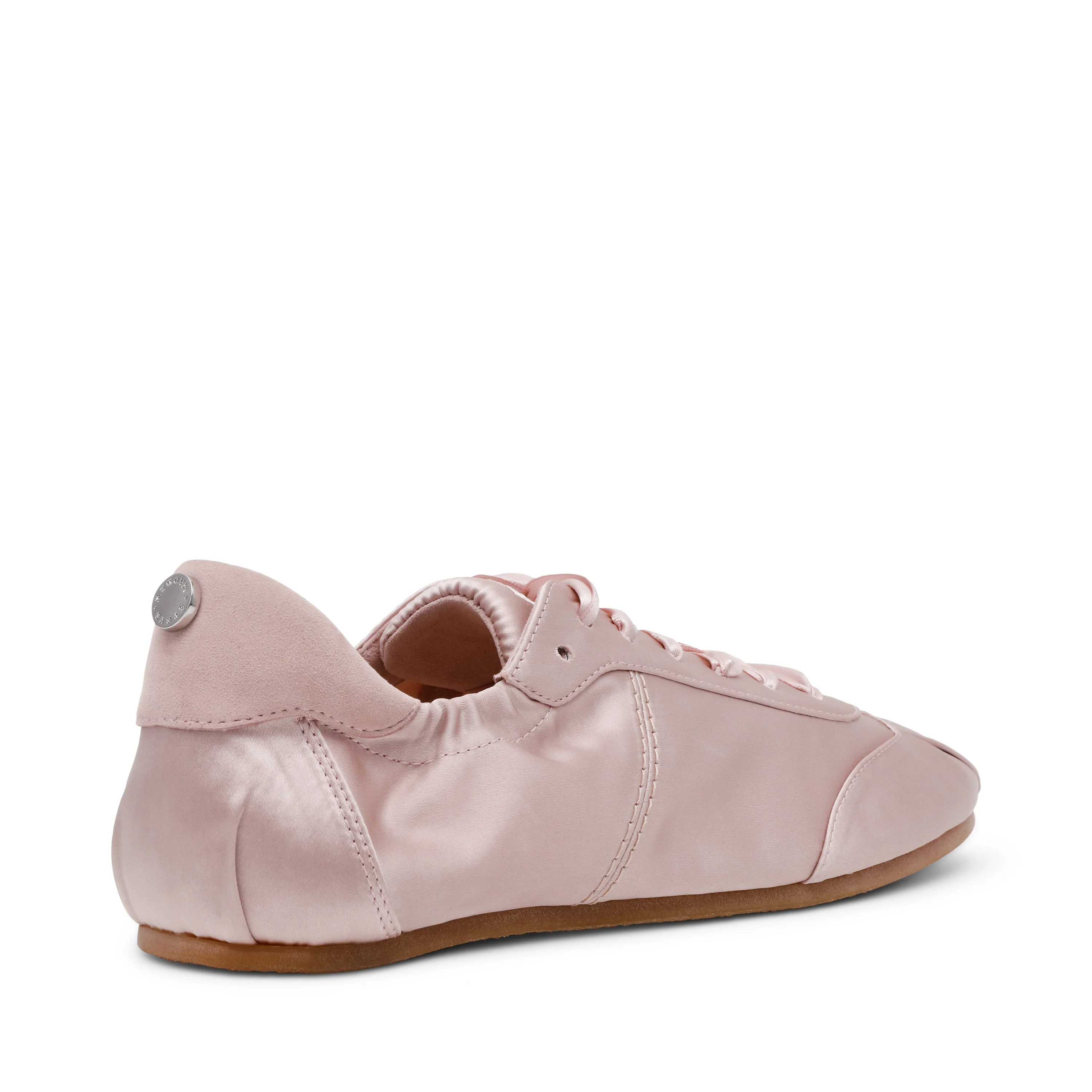 Artiste Women's Pink Satin Sneakers - Image 2