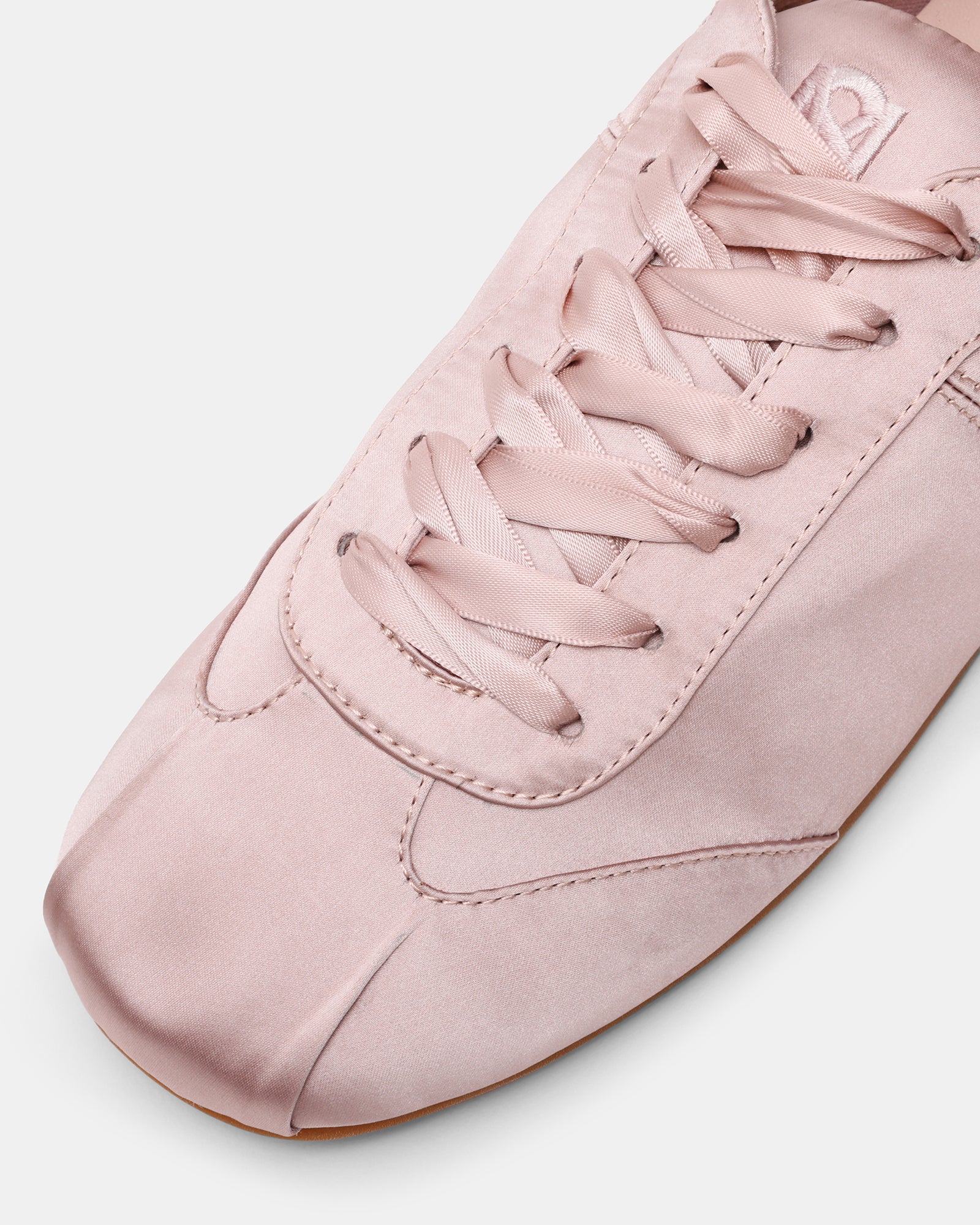 Artiste Women's Pink Satin Sneakers - Image 3