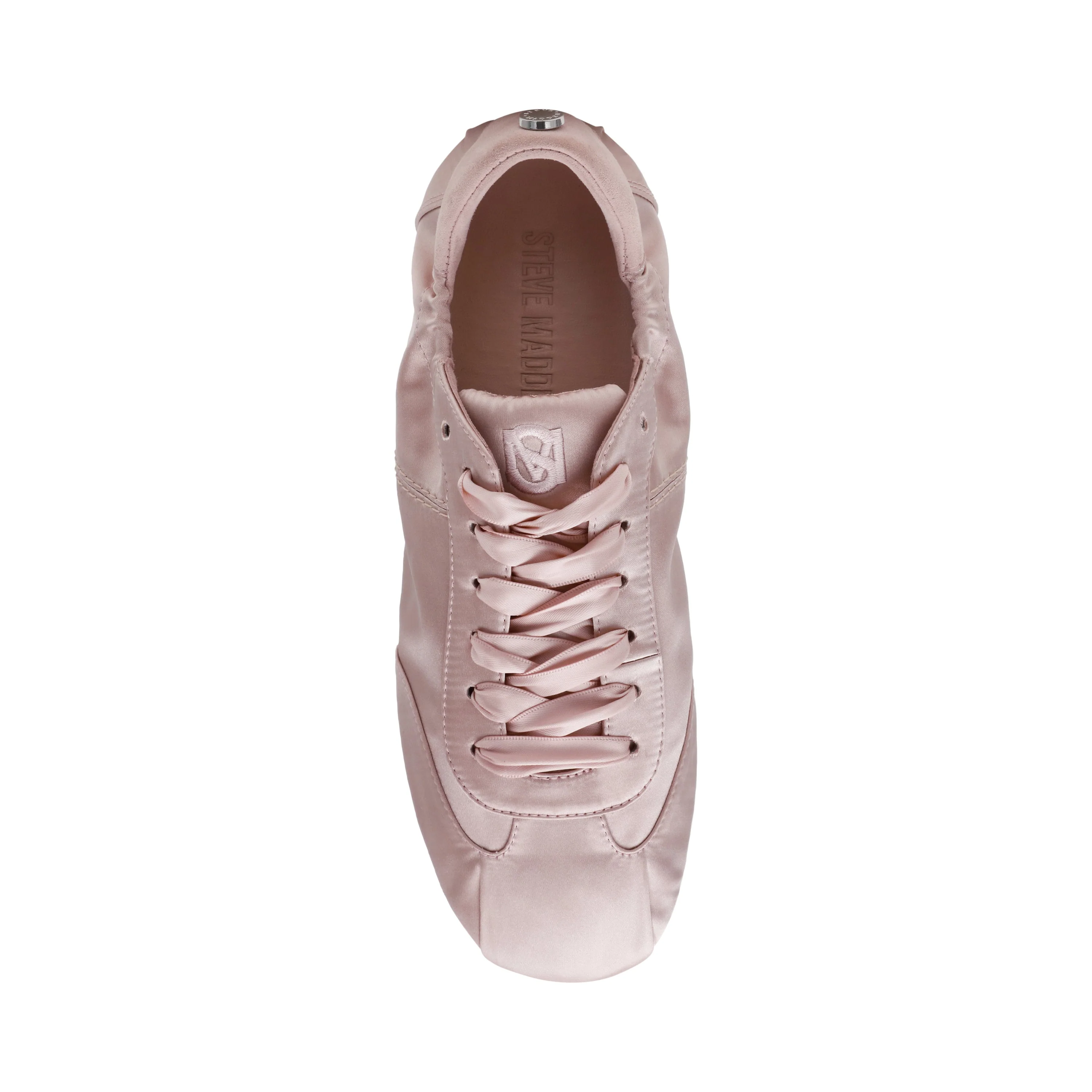 Artiste Women's Pink Satin Sneakers - Image 4