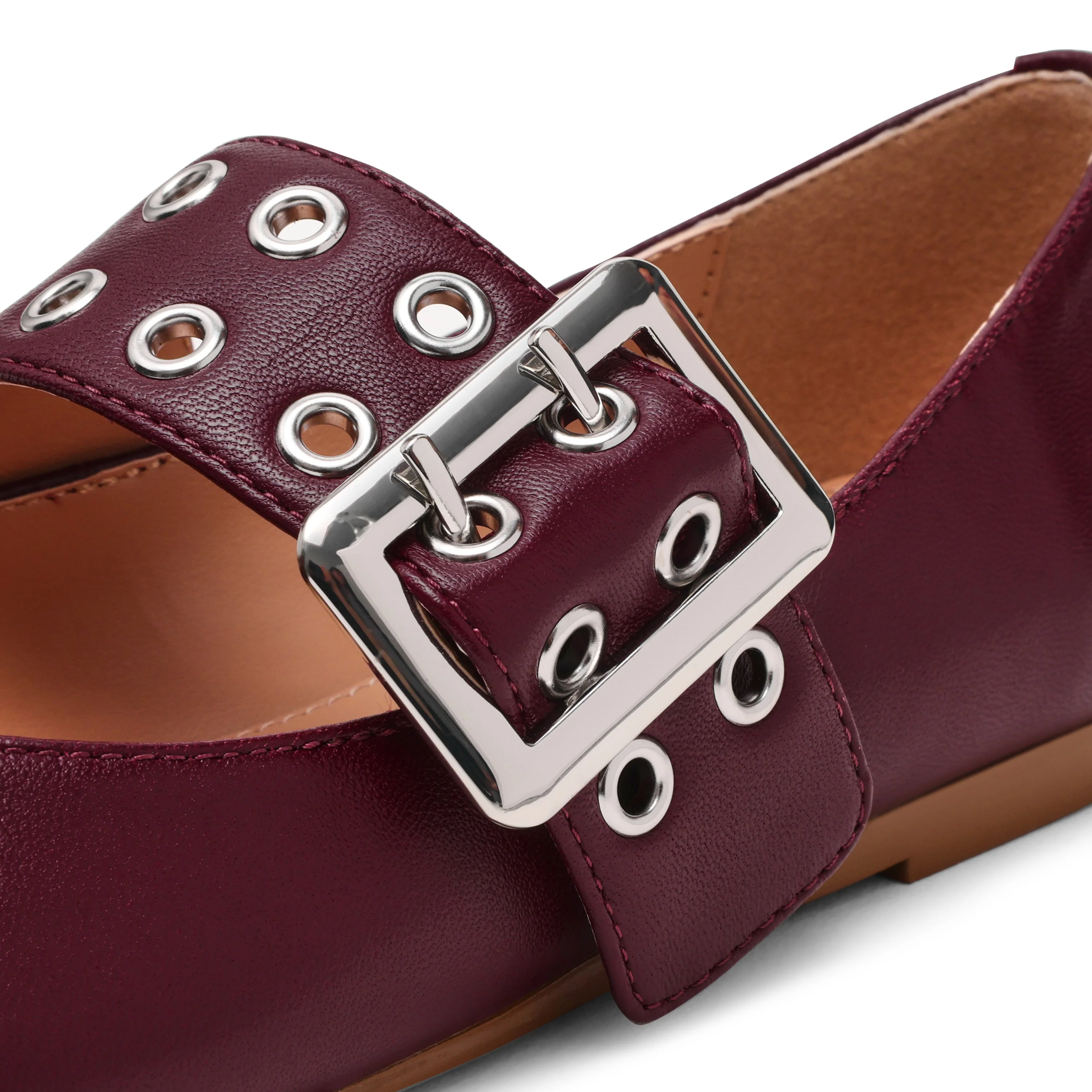 Atlantica Women's Cherry Lacquer Ballerinas - Image 4