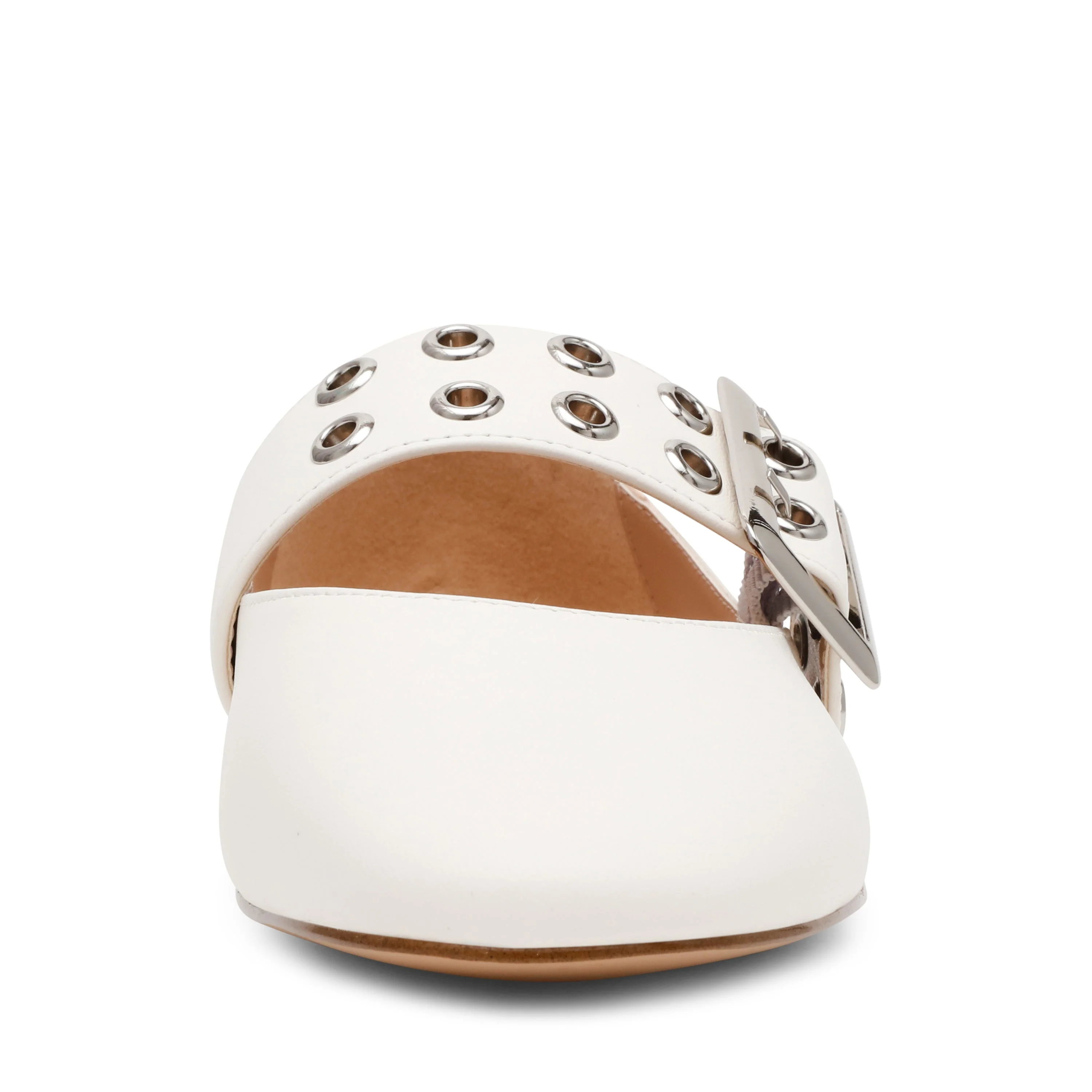Atlantica Women's Ivory Leather Ballerinas - Image 5