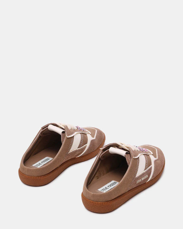 Augustina Women Taupe Low Top Sneakers - Image 3