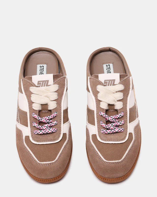 Augustina Women Taupe Low Top Sneakers - Image 4