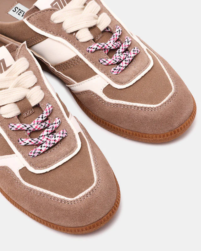 Augustina Women Taupe Low Top Sneakers - Image 5