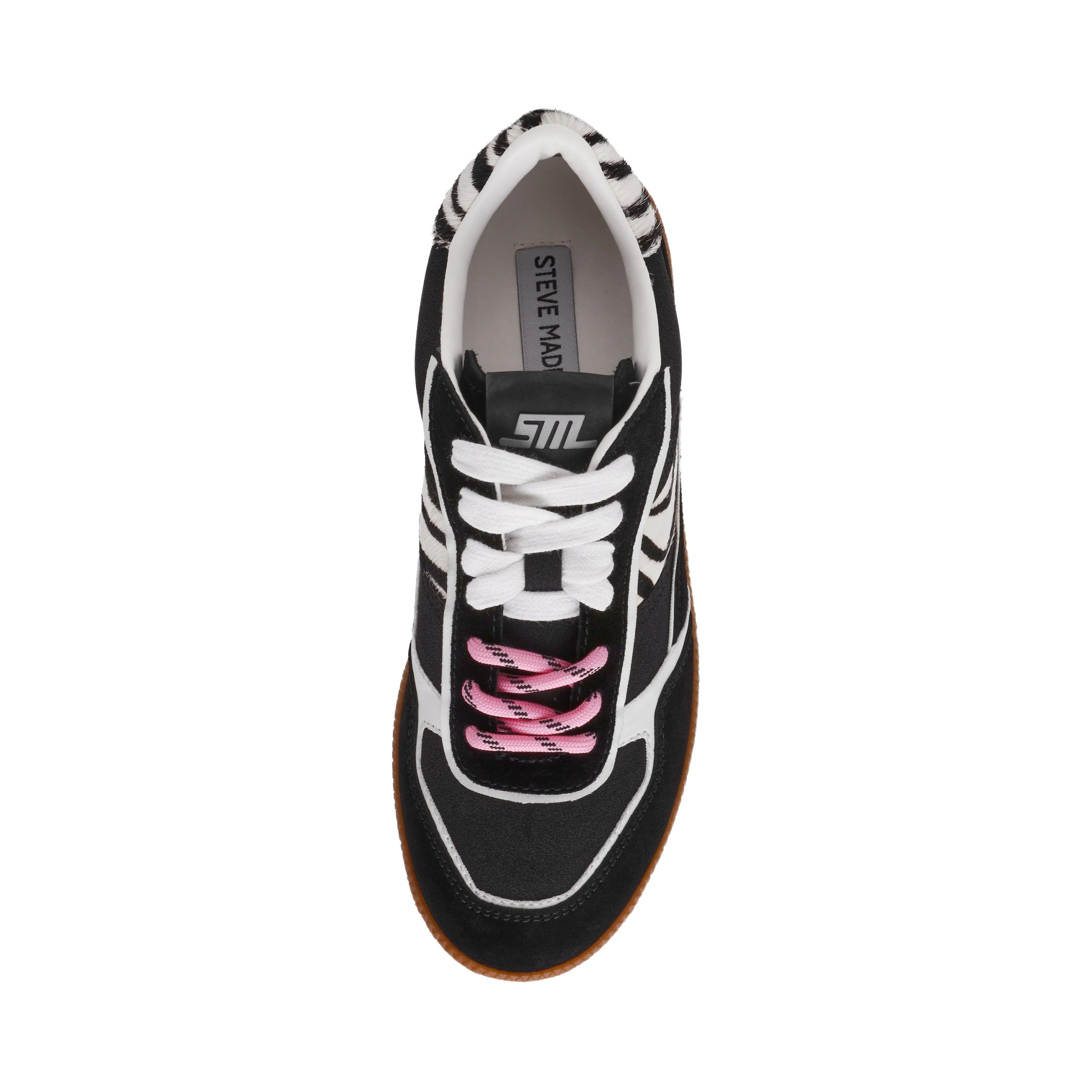 Augustine Women's Black/Zebra Sneakers - Image 3