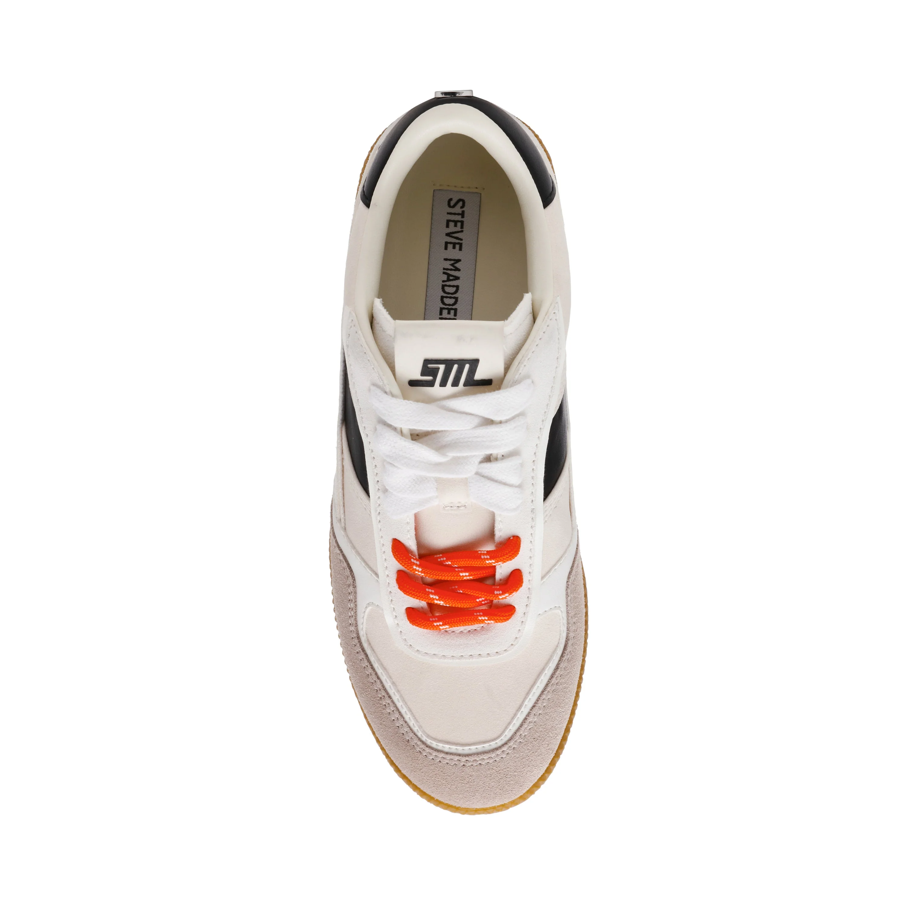 Augustine Women's White/Black Sneakers - Image 6