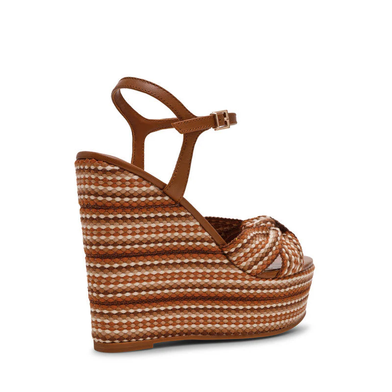 Aztec Bronze Women's Wedge Sandals - Image 2