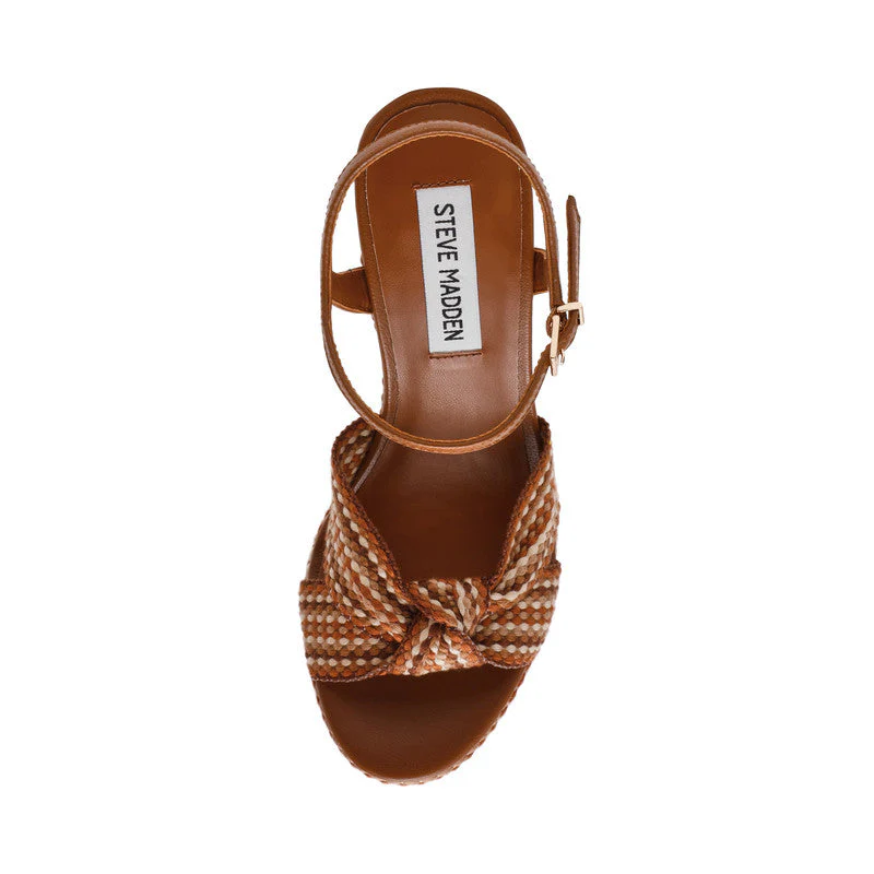 Aztec Bronze Women's Wedge Sandals - Image 6