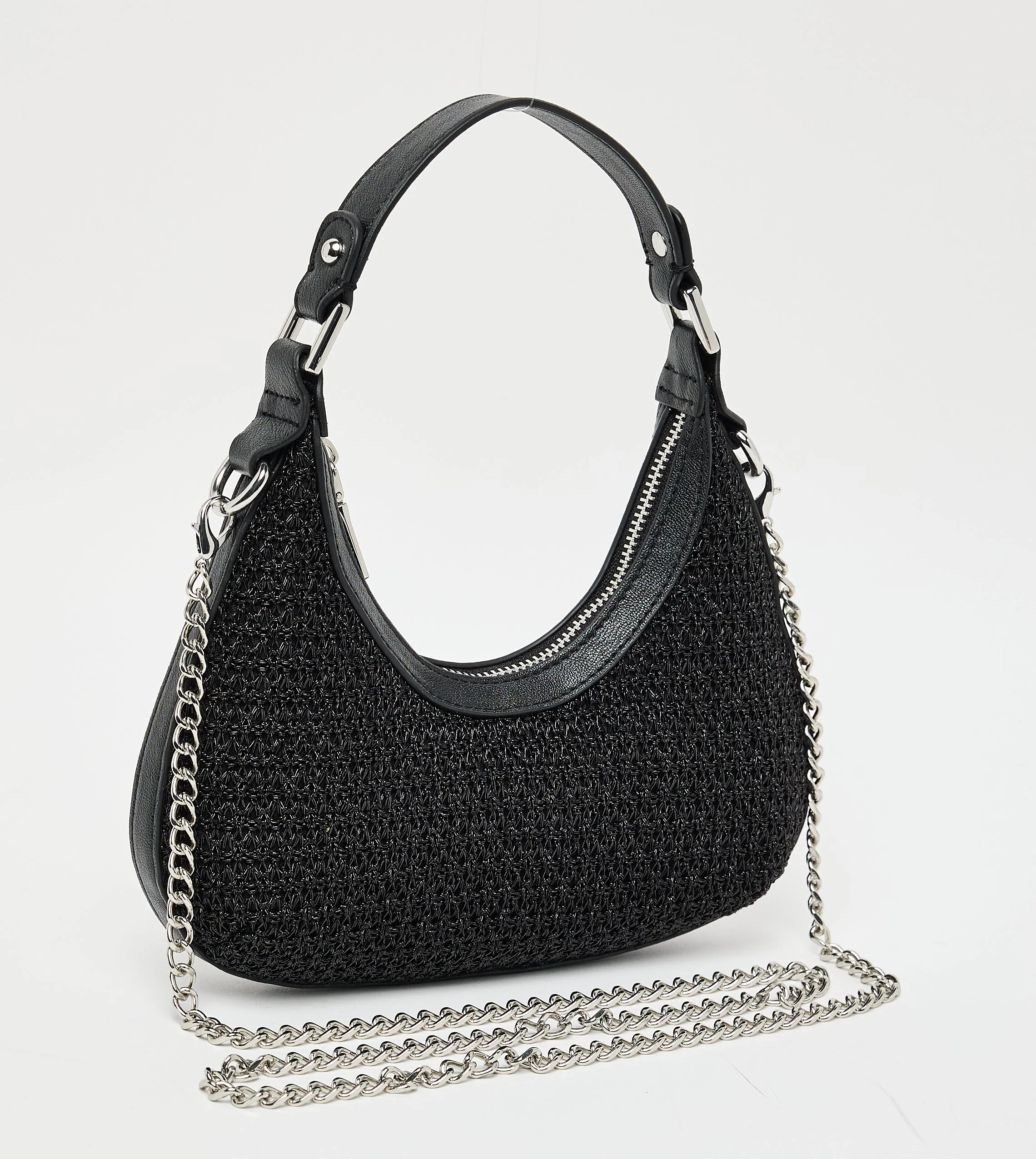 Bascend Black Women's Hobo Bags - Image 3
