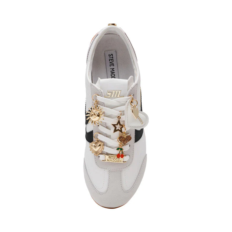 Bassett Black Women's Low Top Sneakers - Image 3