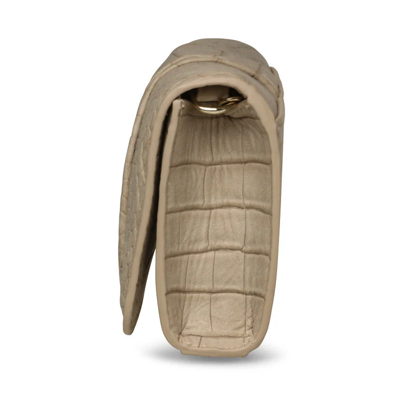 Bazalea Beige Women's Clutch - Image 3
