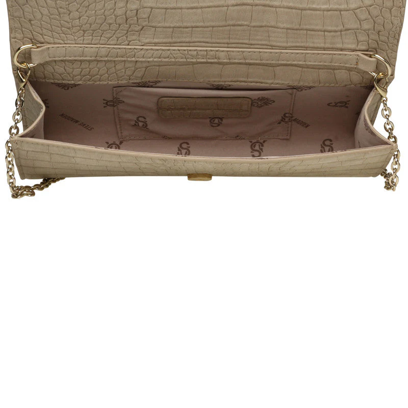 Bazalea Beige Women's Clutch - Image 4