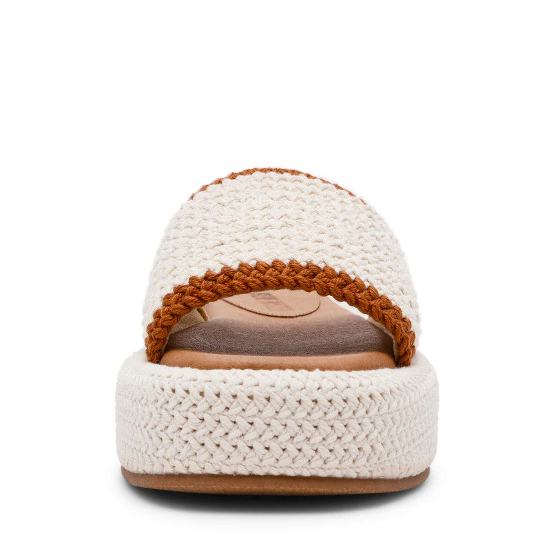Beachy-W Tan Women's Flat Sandals - Image 3