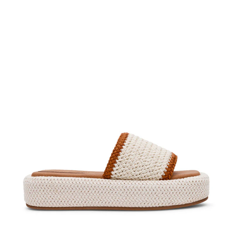 Beachy-W Tan Women's Flat Sandals - Image 4