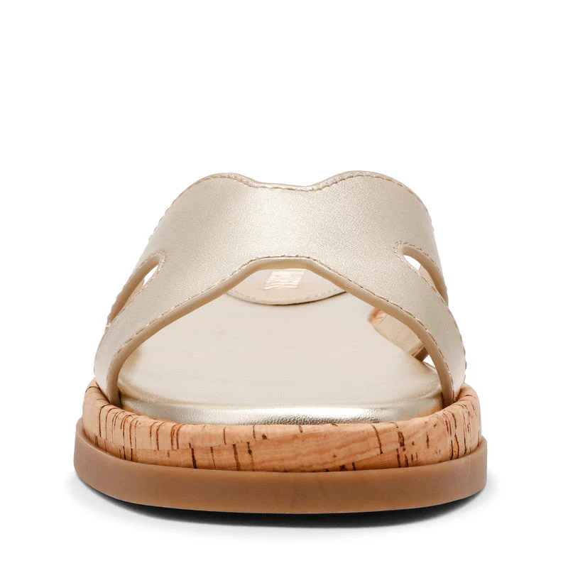 Benchmark Gold Women's Flat Sandals - Image 5