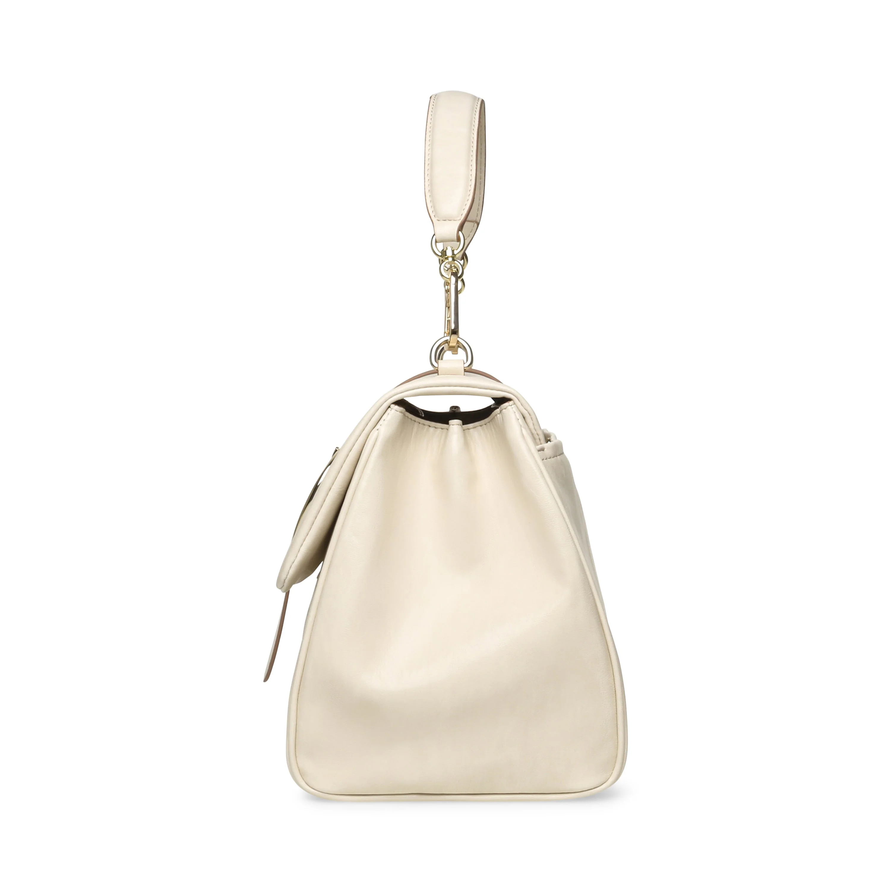 Bengine Women's Bone/Gold Satchel Bag - Image 4
