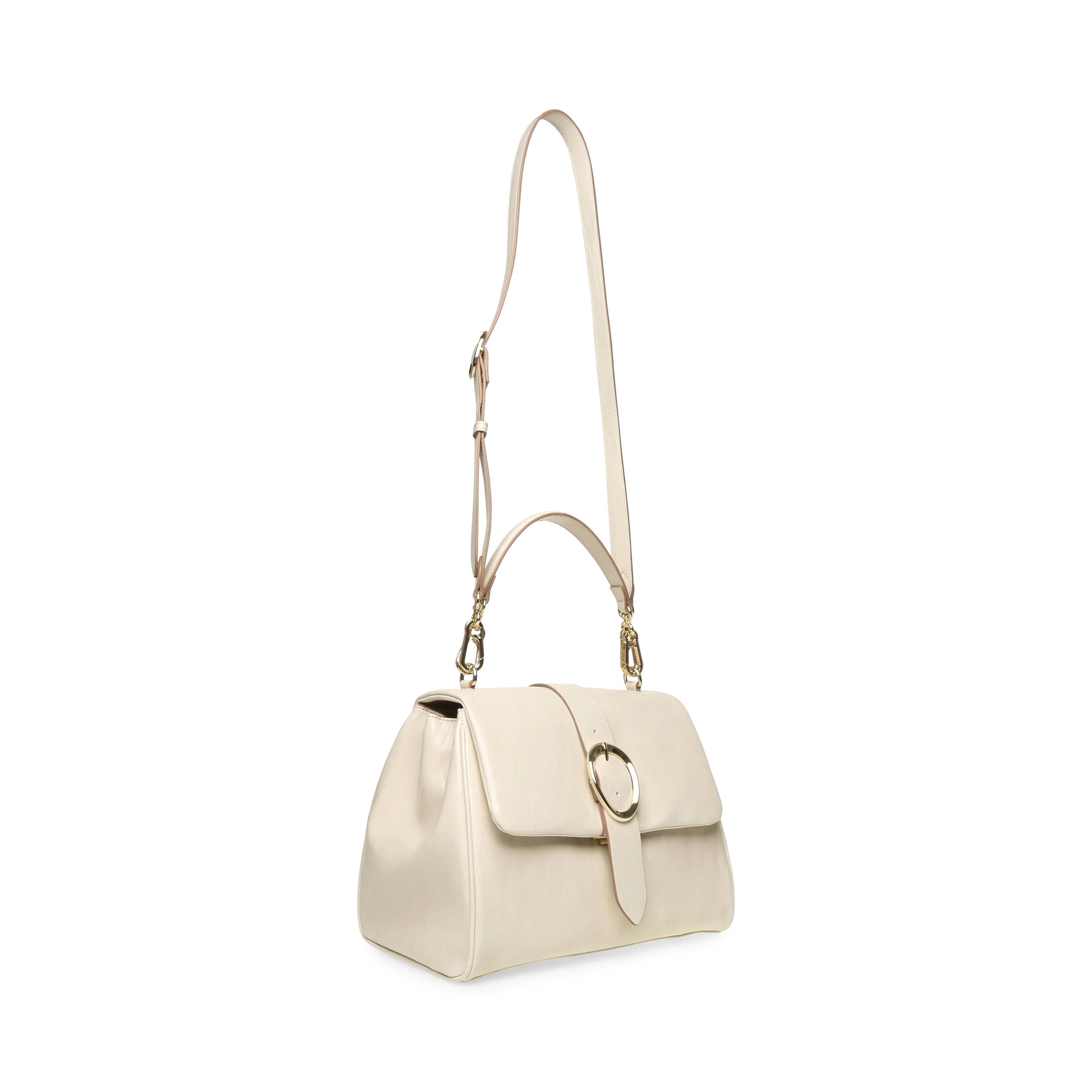 Bengine Women's Bone/Gold Satchel Bag - Image 5