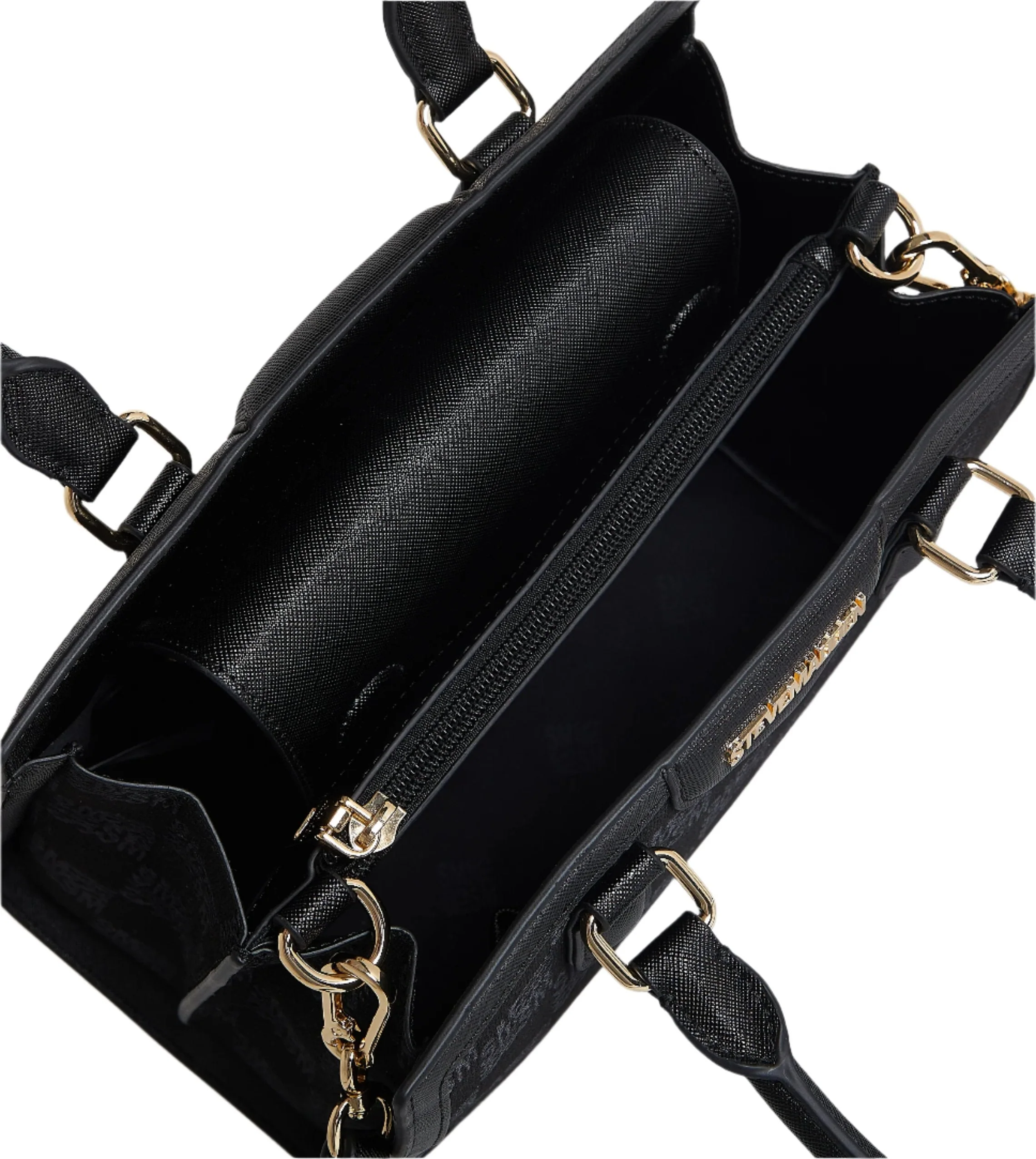 Harbor Women's Black Satchel Bag - Image 7