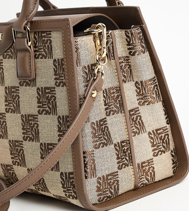 Harbor Women's Brown Satchel Bag - Image 6