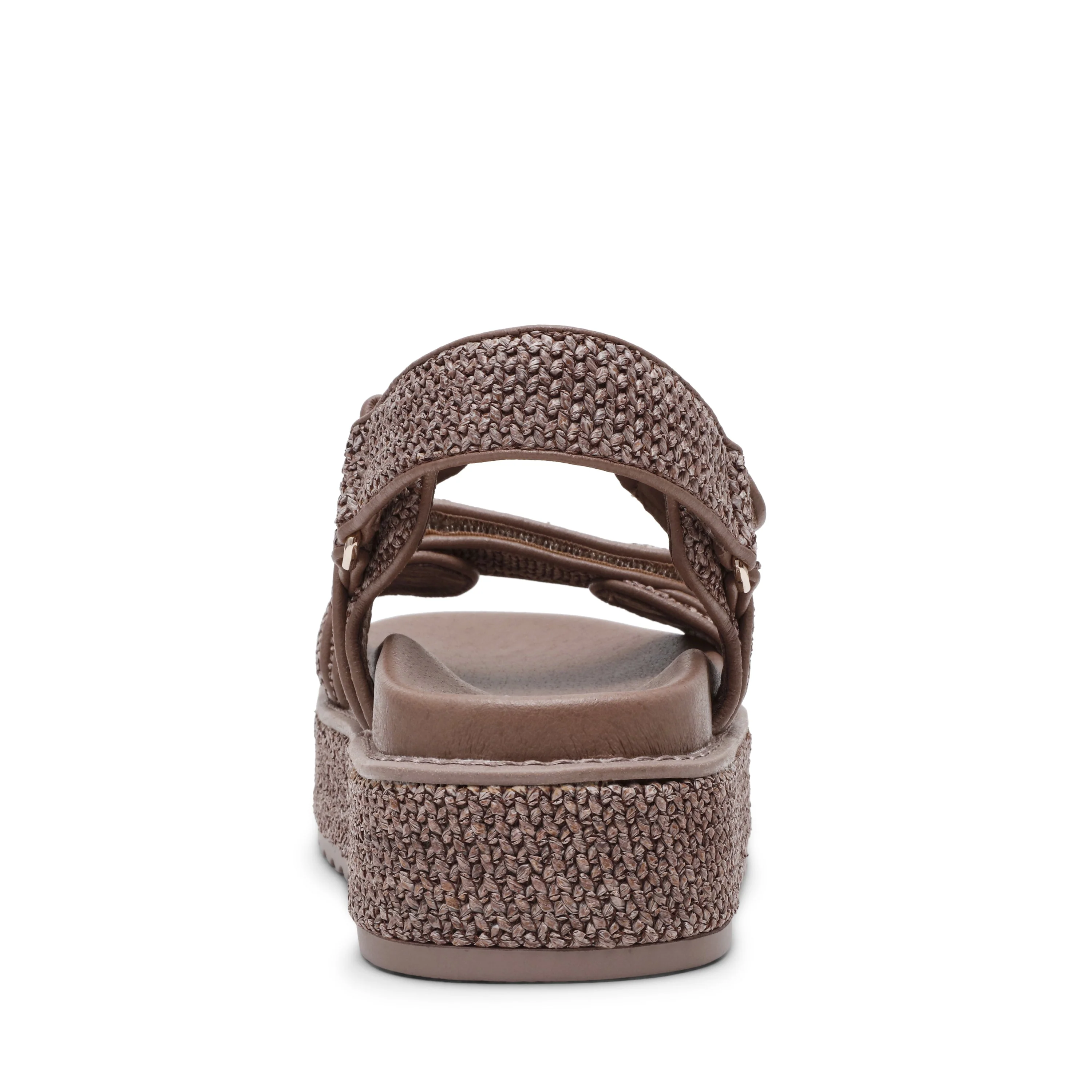 Bigmona Women's Charcoal Flat Sandals - Image 5