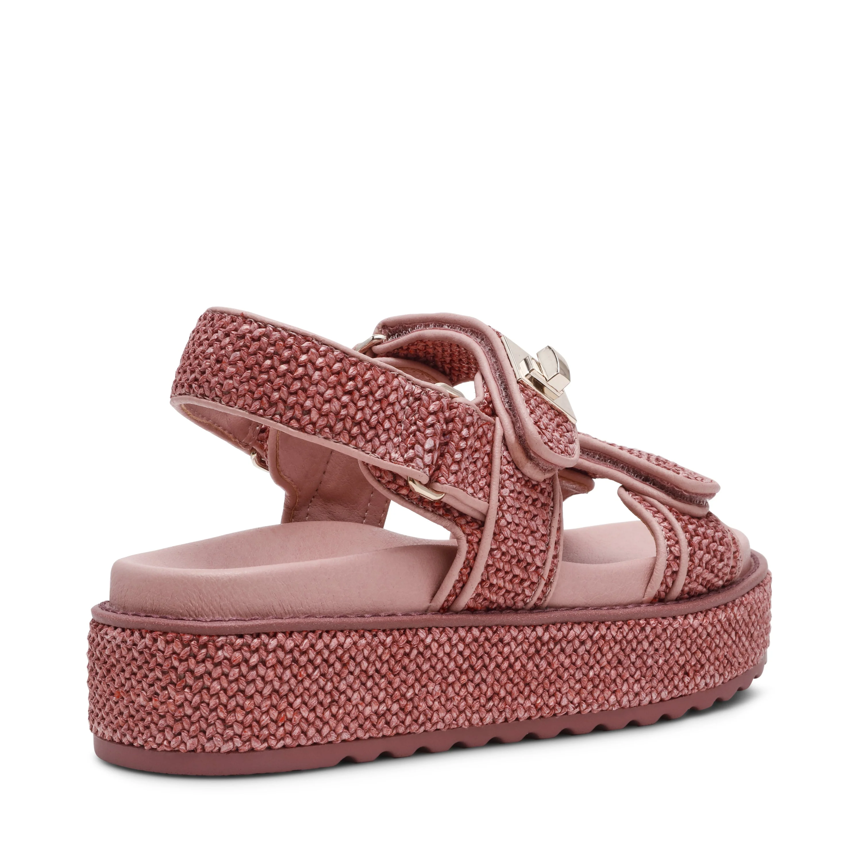 Bigmona Women's Dusty Pink Flat Sandals - Image 2