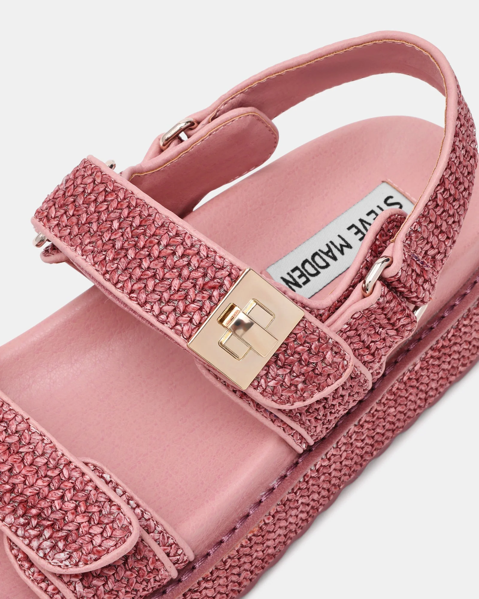Bigmona Women's Dusty Pink Flat Sandals - Image 3
