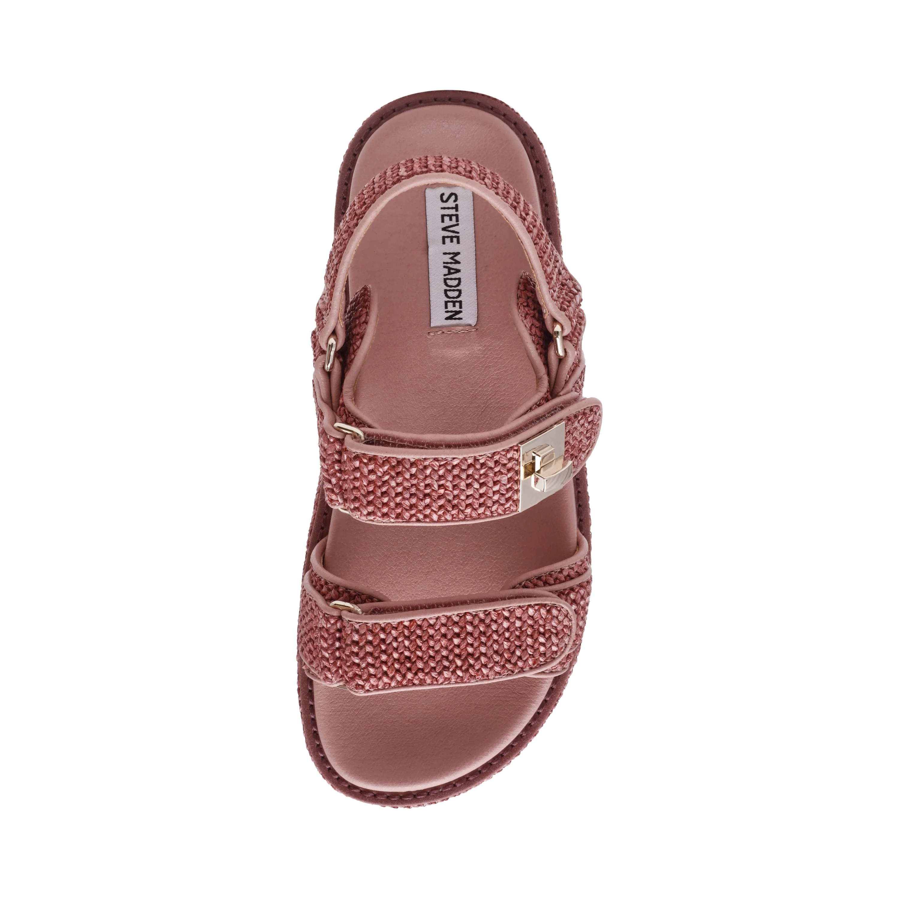 Bigmona Women's Dusty Pink Flat Sandals - Image 5
