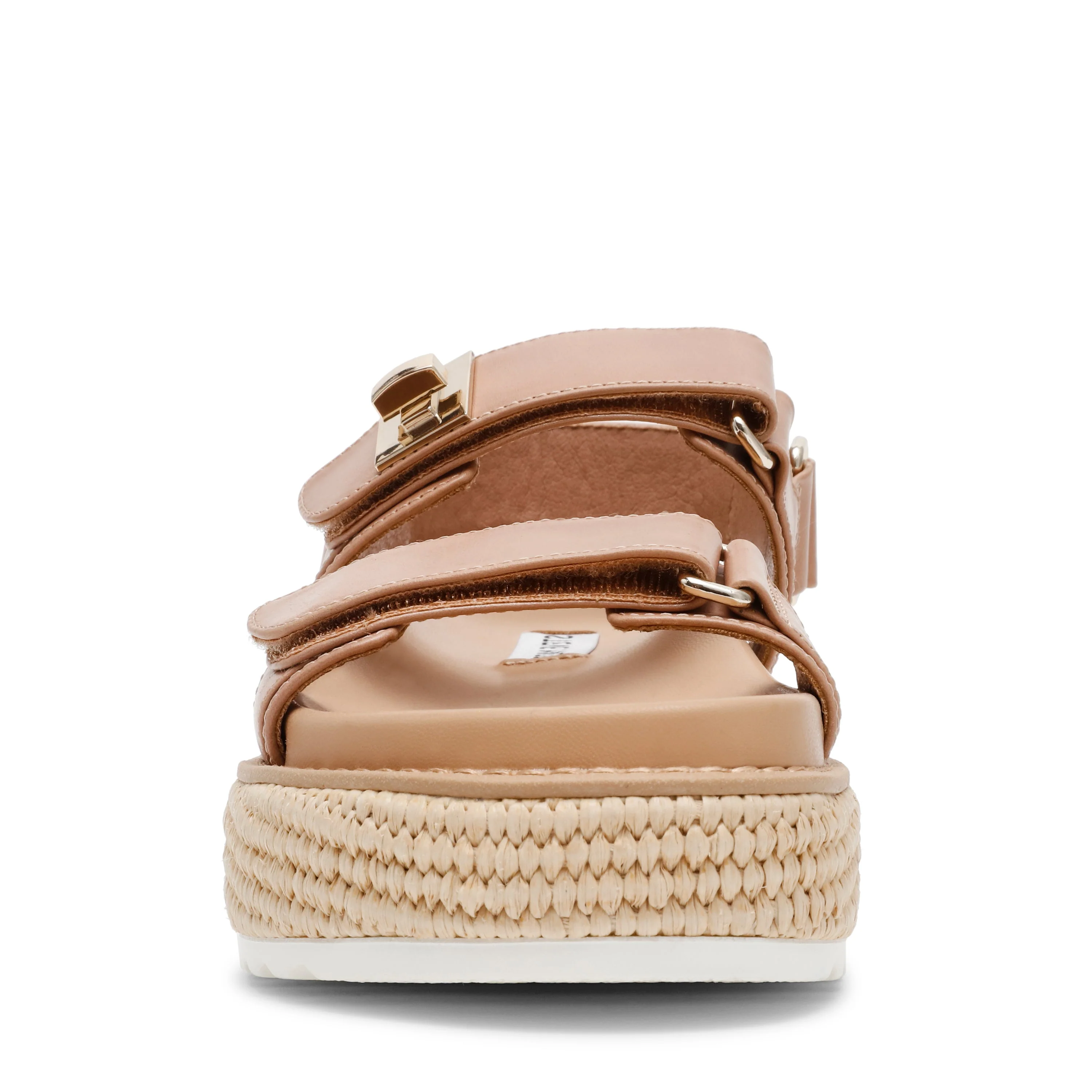 Bigmona Women's Natural Leather Flat Sandals - Image 2