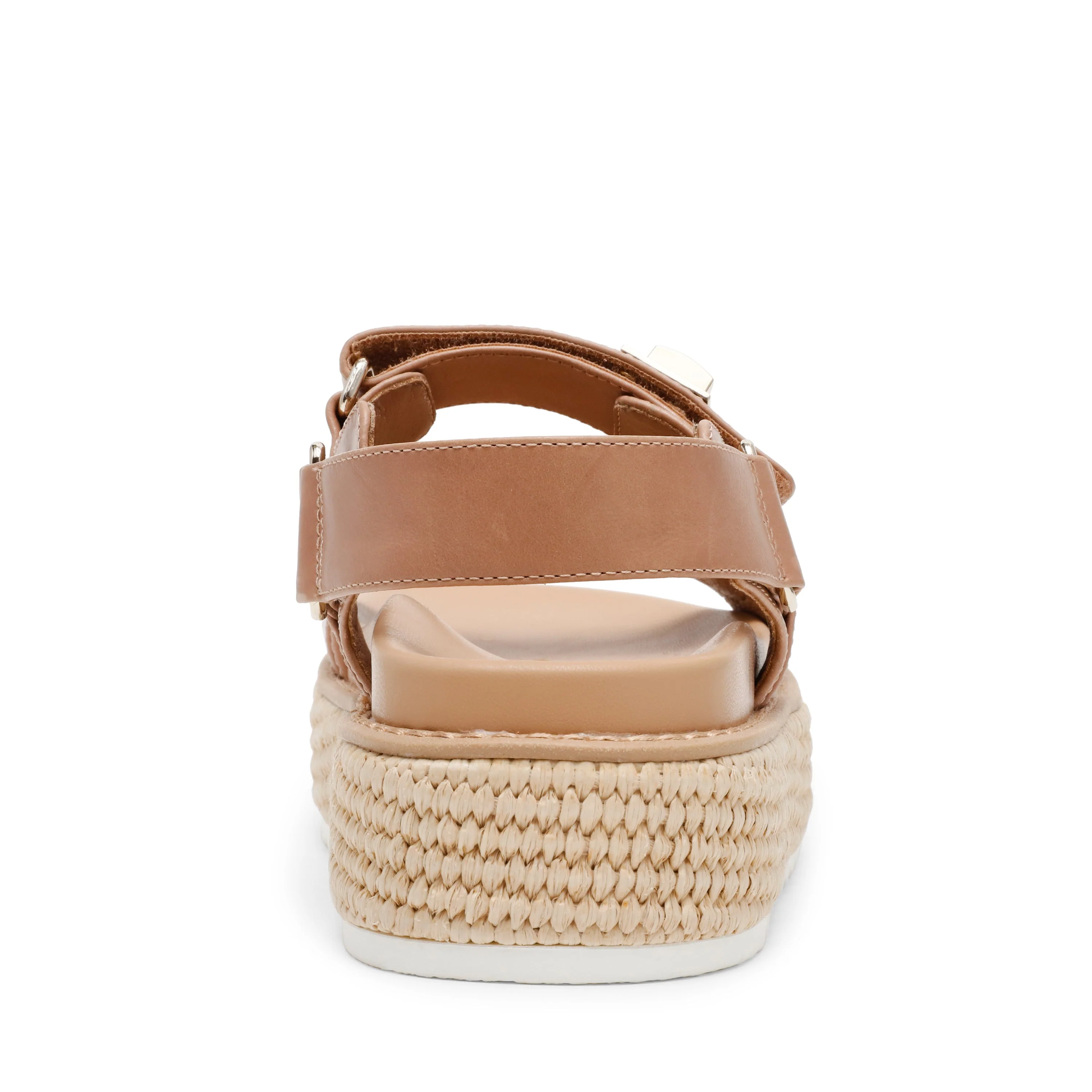 Bigmona Women's Natural Leather Flat Sandals - Image 3