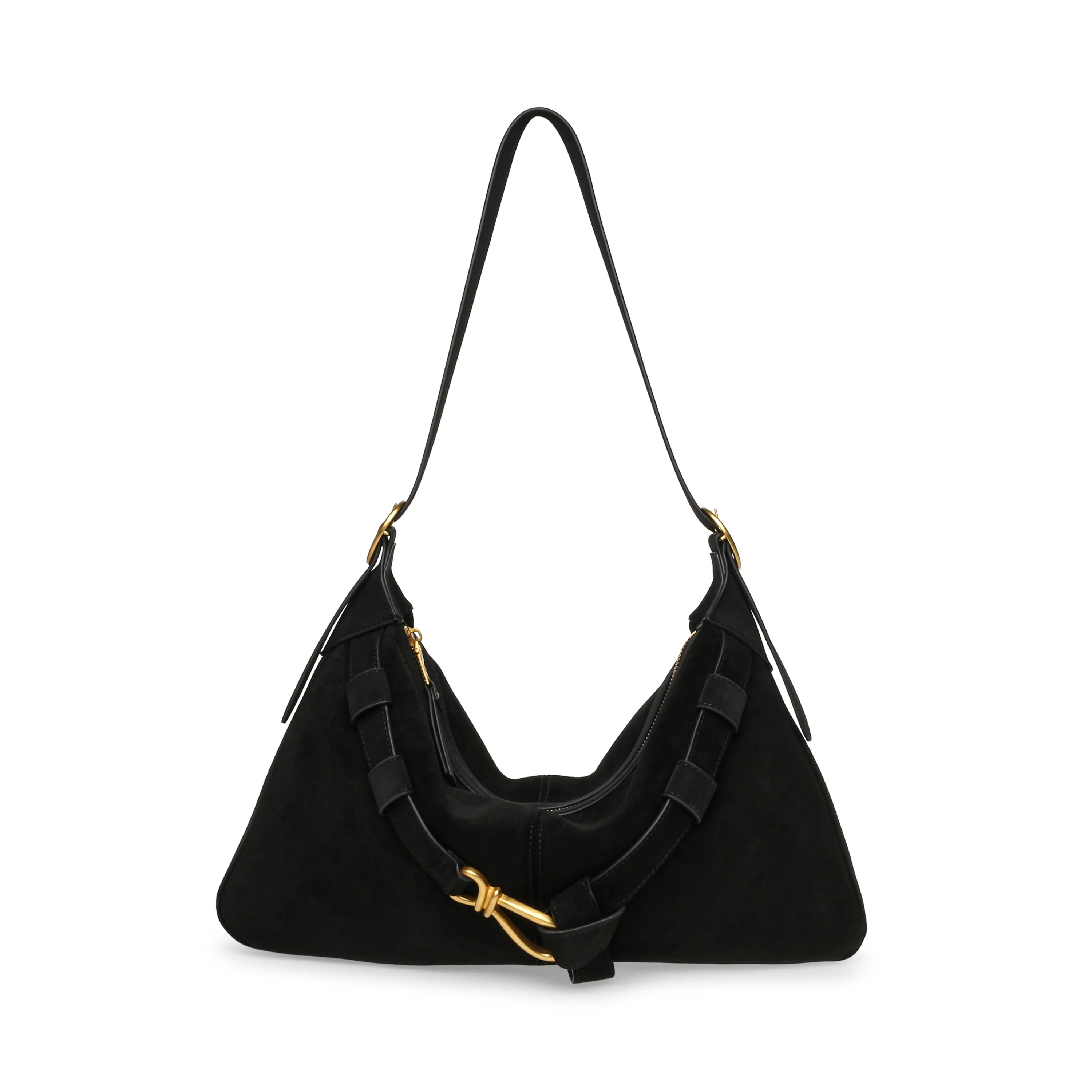 Klarity Women's Black/Gold Shoulder Bag