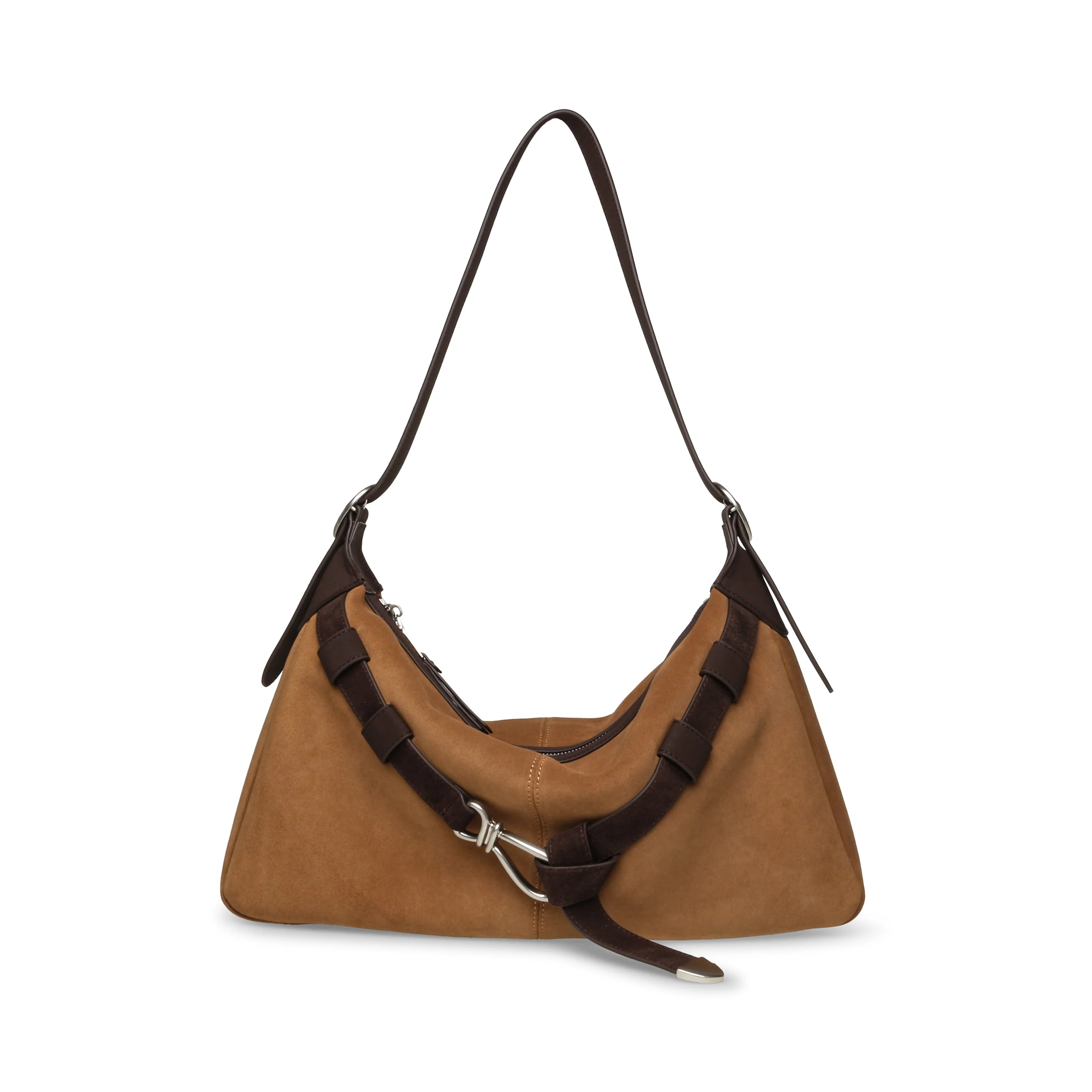 Klarity Women's Tan Multicolor Shoulder Bag