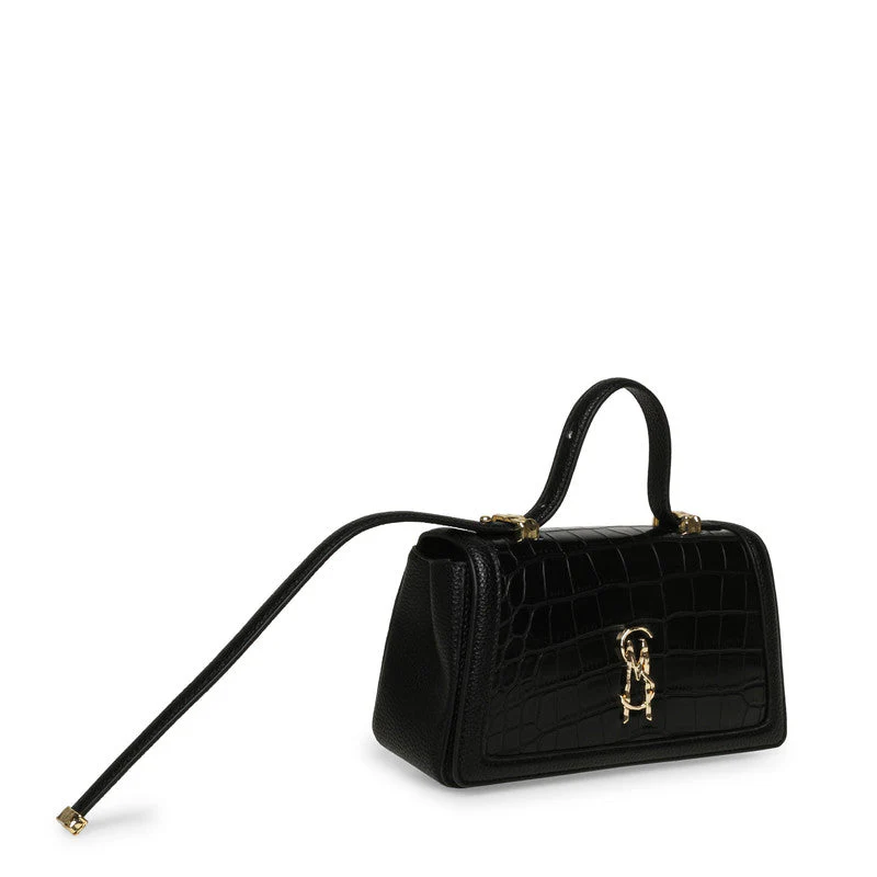 Bquill-C Black Multicolor Women's Shoulder Bag