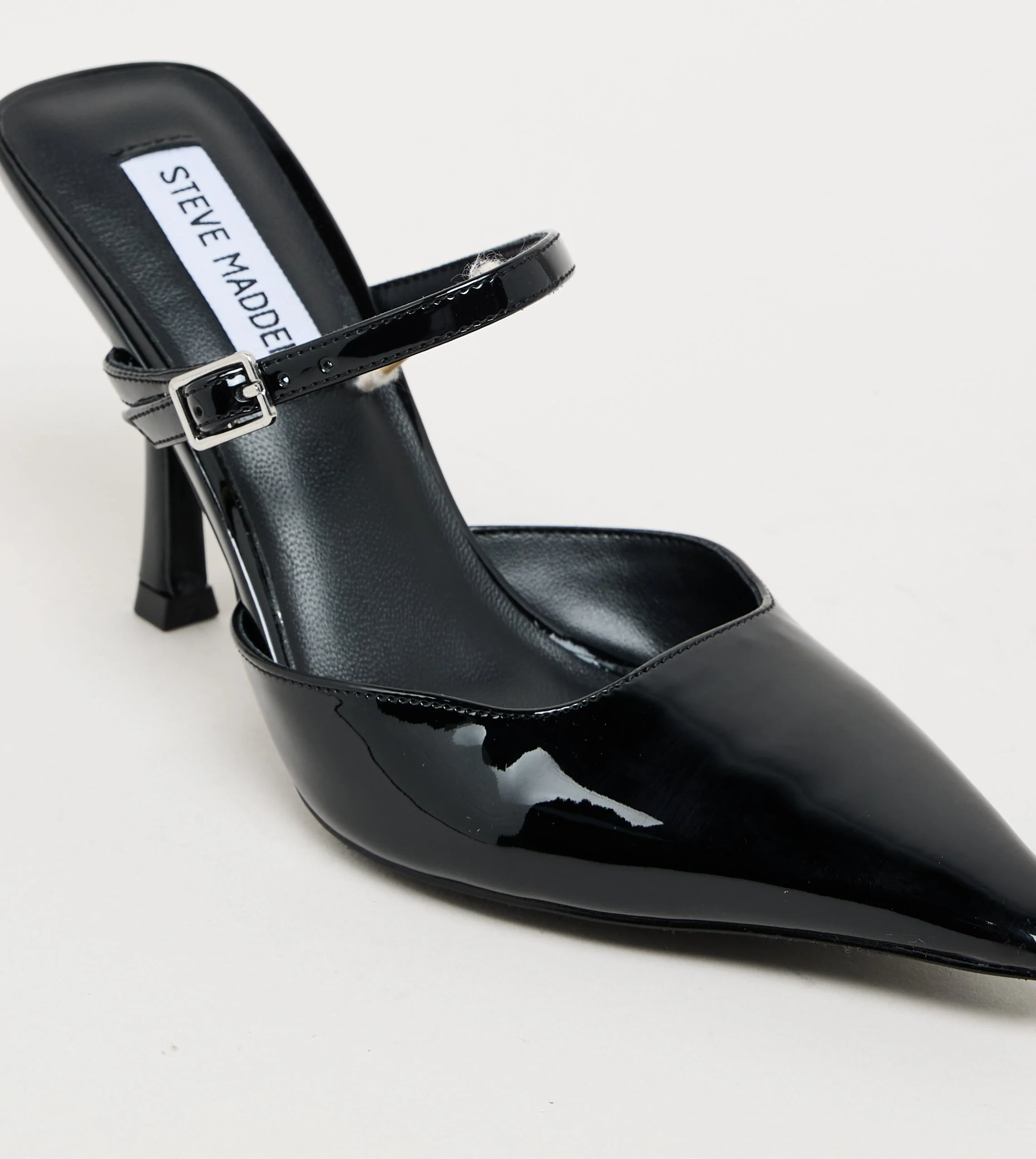 BRECKI BLK PATENT HEELS - Image 2