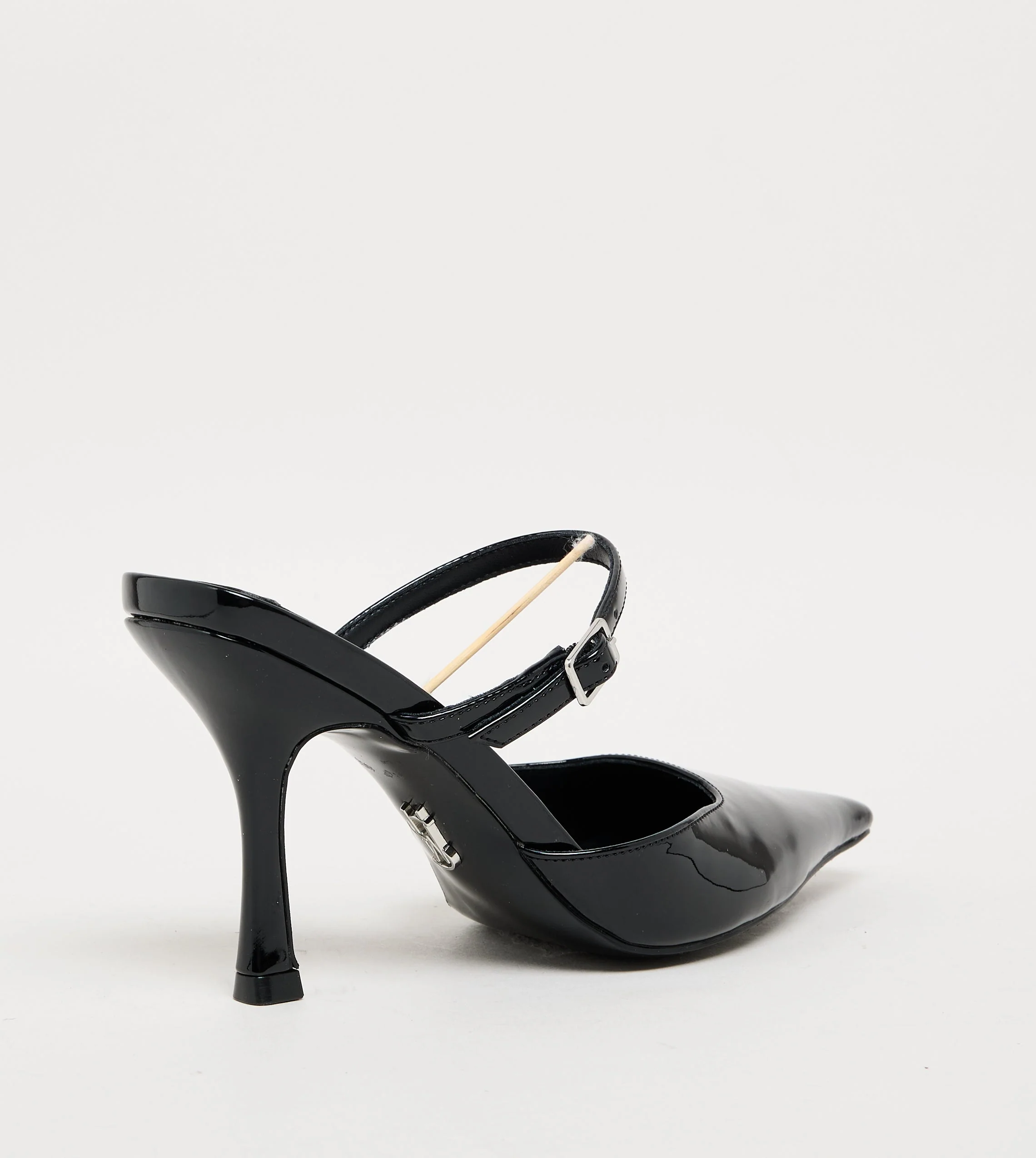 BRECKI BLK PATENT HEELS - Image 6